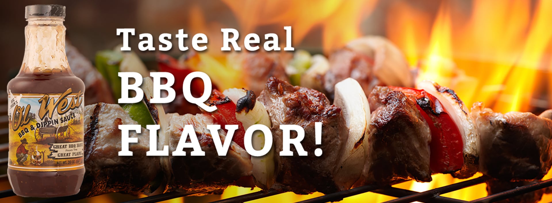 Taste real BBQ flavor!