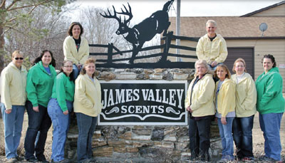 The James Valley Company team